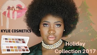 Really Kylie?! Kylie Cosmetics Holiday Collection Palette Review on Dark Skin | RITA OKOLO