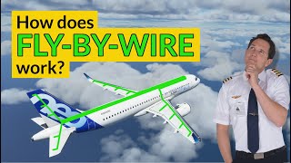 How does FLY-BY-WIRE work? The future of flight controls! Explained by CAPTAIN JOE