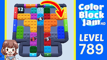 Color Block Jam Level 789 Solution Walkthrough