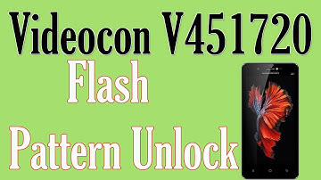 Videocon V451720  Flash Pattern Unlock