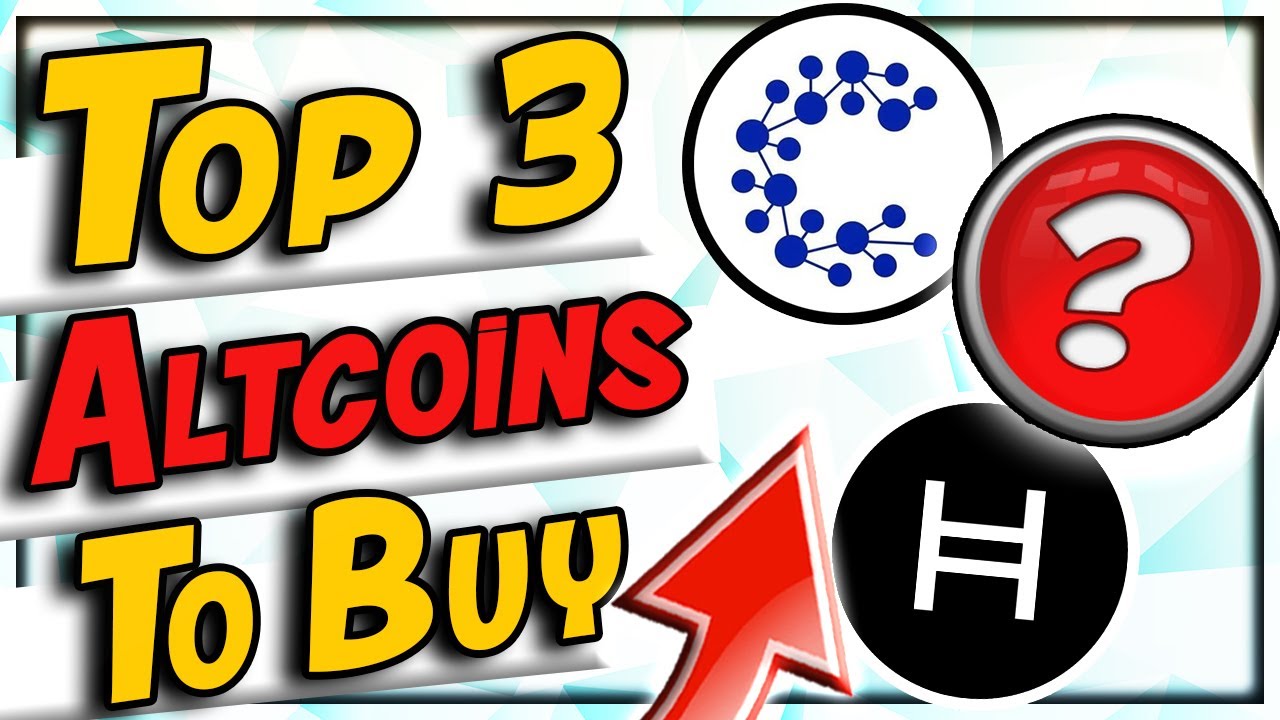 TOP 3 ALTCOINS TO BUY RIGHT NOW - With Technical Analysis - YouTube