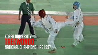 Korea University National Taekwondo Championships 1997 (Pt.1)