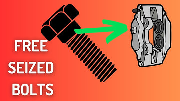 How To Free Seized Caliper Bracket Bolts