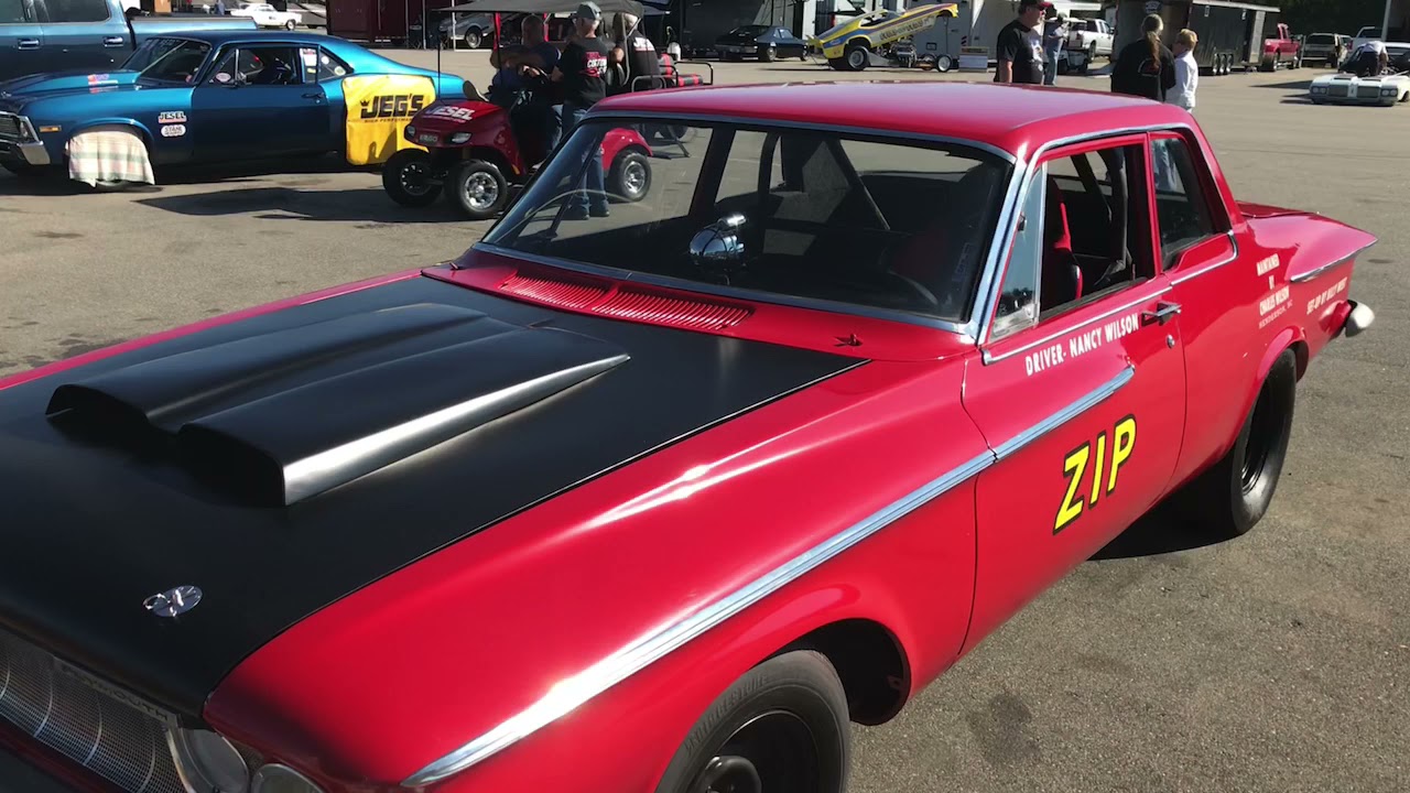 1962 Plymouth drag racing car