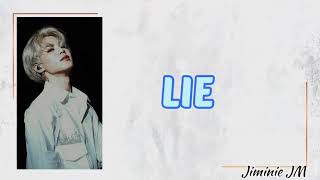 Jimin (박지민 BTS) - Lie | easy lyrics