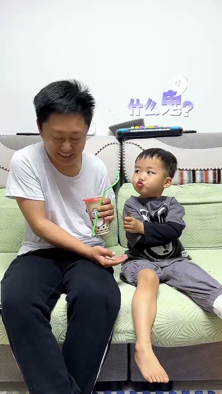我又不是三岁小孩了，还想套路我呢！#funny#Cute#呆萌小米宝
