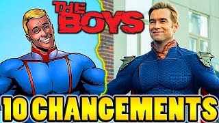 10 GROS CHANGEMENTS ENTRE LE COMICS ET LA SÉRIE THE BOYS