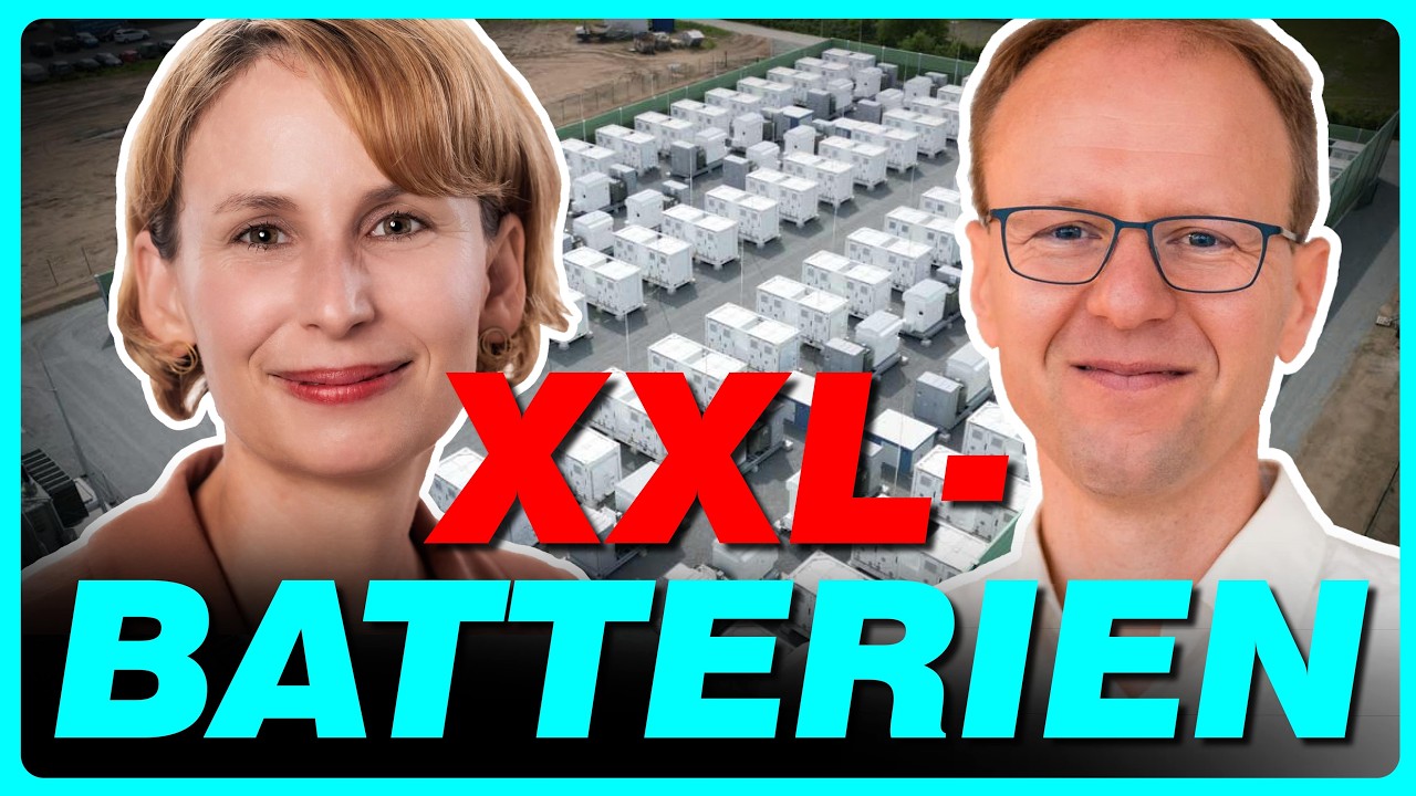 Yes! 🔋 💪💪 78 GW von 500 GW GROSSBATTERIEN genehmigt! XXL-Akkus J.Bammert/M.Schmid | Geladen Podcast