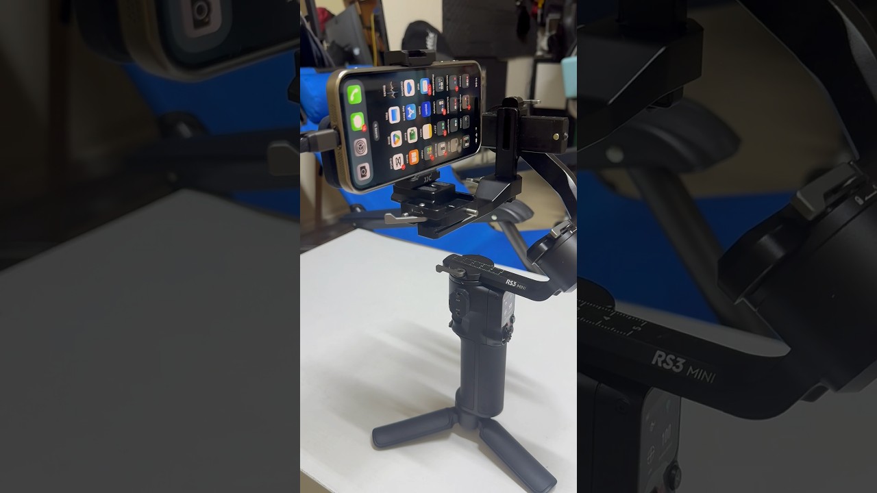 iPhone 15pro max с ronin rs3 mini 