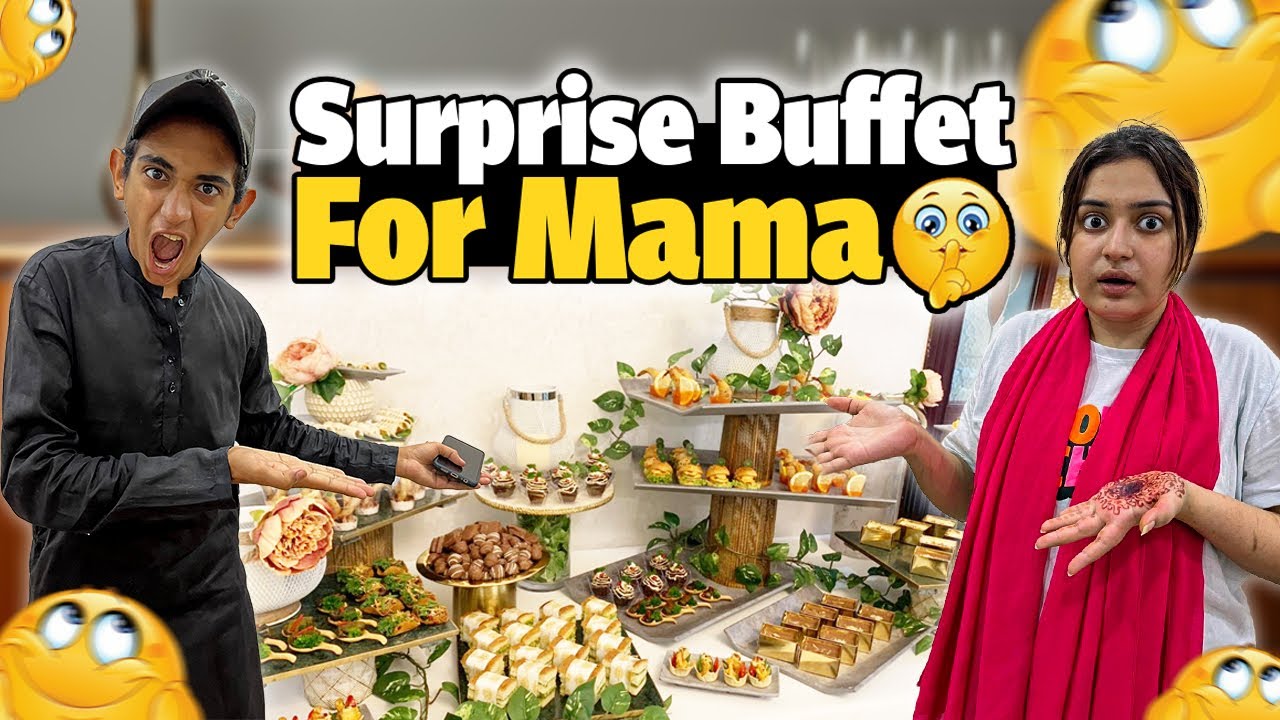 Surprise Buffet For Mama 😍 || Revealing some secrets of life 🥹🙏 || Mama rone lag gai 🙂