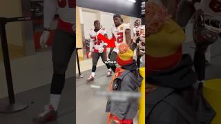 Football Player Surprises Little Fan