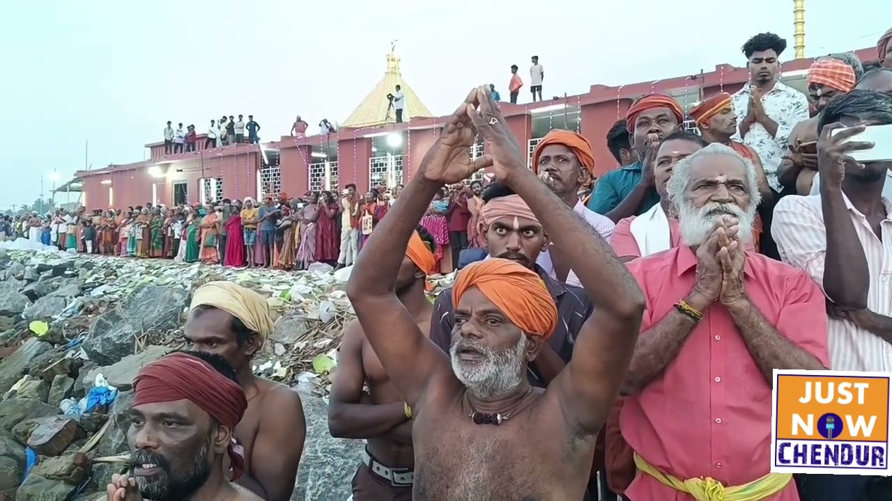 சூரியனாக அவதரித்த அய்யா வைகுண்டர். திருச்செந்தூர் அவதார பதியில் உற்சாகத்துடன் வரவேற்ற பக்தர்கள் 