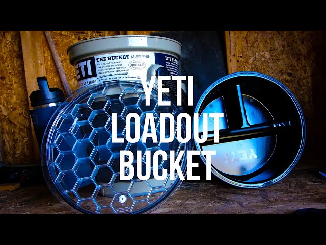 YETI LOADOUT BUCKET and accessories 