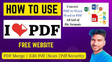 How to Use I Love PDF | I Love PDF Kaise Use Kare in Hindi | Split PDF | Merge PDF | All In One PDF
