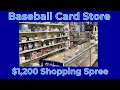 I BOUGHT $1,200 OF VINTAGE BASEBALL CARDS AT THE CARD STORE!