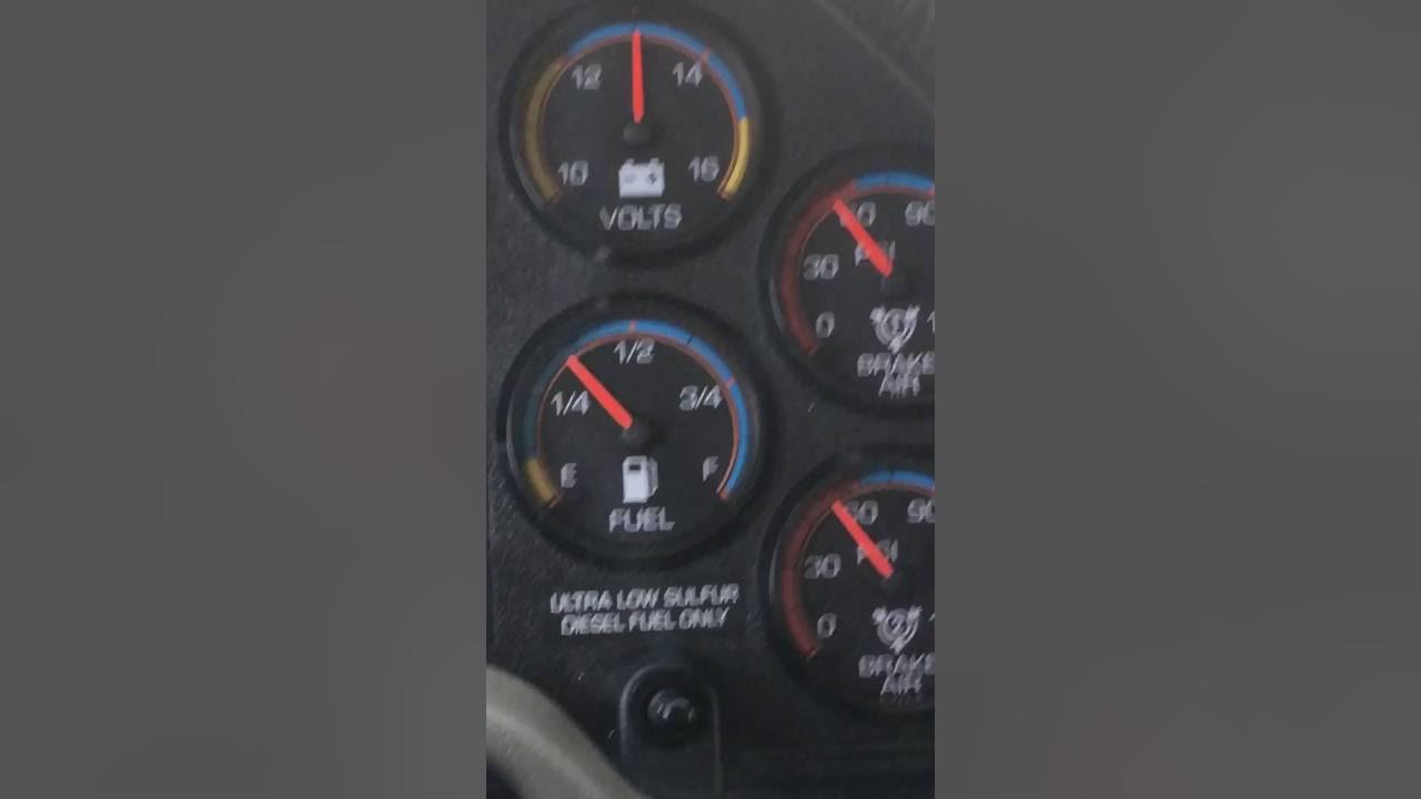 Cdl class b air brake test on an automatic - YouTube