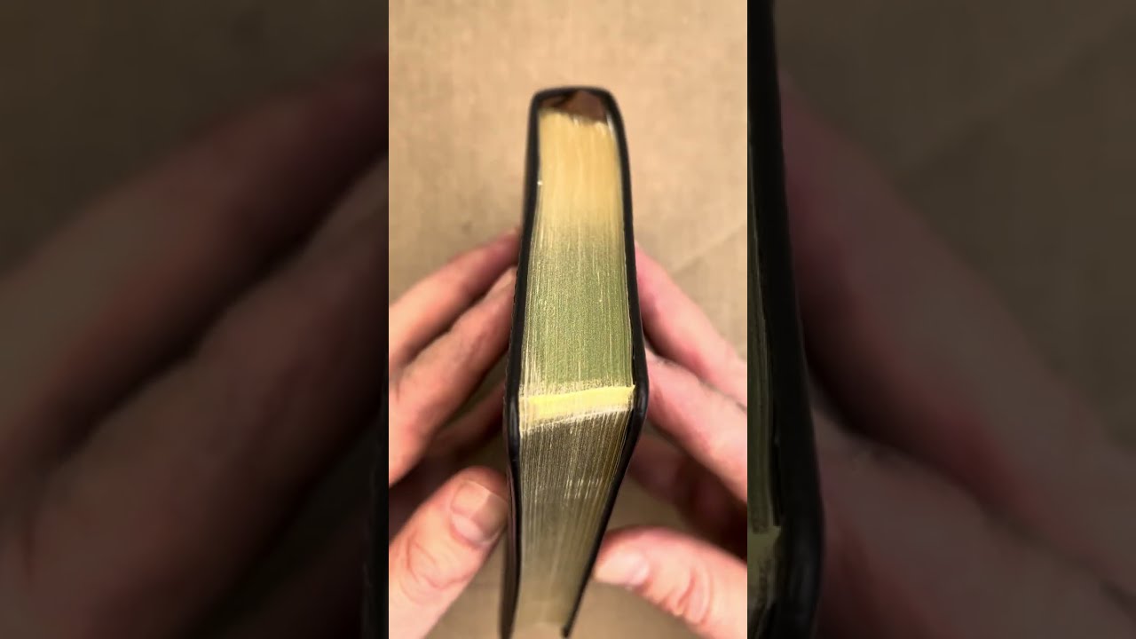 ESV Compact Bible Buffalo Leather (why it unseated the Pitt Minion) @Truflame 