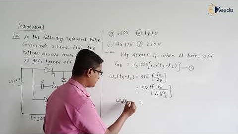 Mastering Class B Commutation : Numerical 1 In GATE Power Electronics