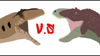 (DC2) Giganotosaurus V.S Tyrannosaurus Rex