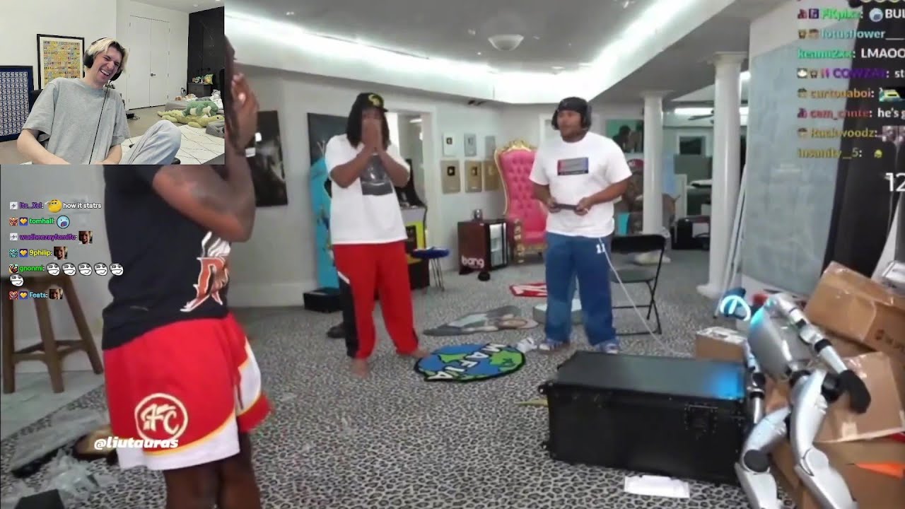 xQc Dies Laughing at Kai Cenat's $70k Robot Getting Seizure on Stream