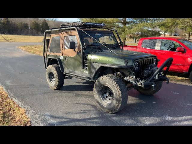 1997 Jeep Wrangler TJ Sport - Walkaround - YouTube