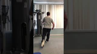 Reverse Lunge w/Cable Row (back view)