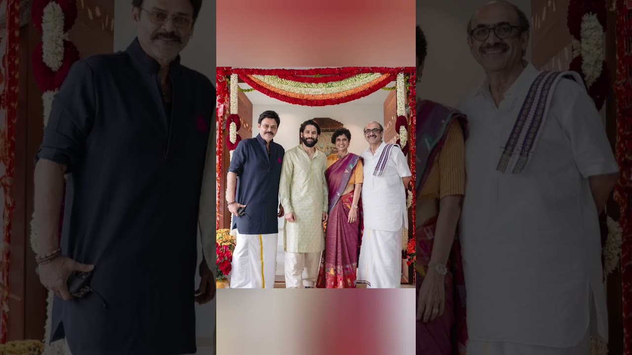 Lovely clicks of Naga Chaitanya with Daggubati Family ✨ 