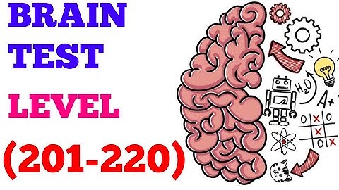 Brain test tricky puzzles level 201 202 203 204 205 206 207 208 209 210 211 212 solution or walkthro