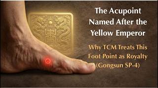The Acupoint Named After the Yellow Emperor—Why TCM Treats This Foot Point as Royalty (GongsunSP-4)
