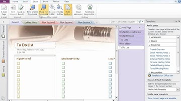 Microsoft Office OneNote 2010 - A tutorial- Great tool of Office 2010