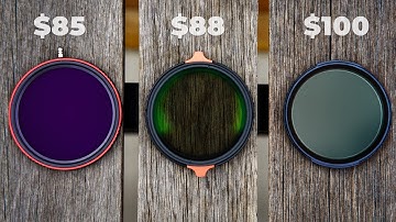 Best 2-in-1 VND/CPL Filter Under $100 | K&F vs Haida vs Freewell