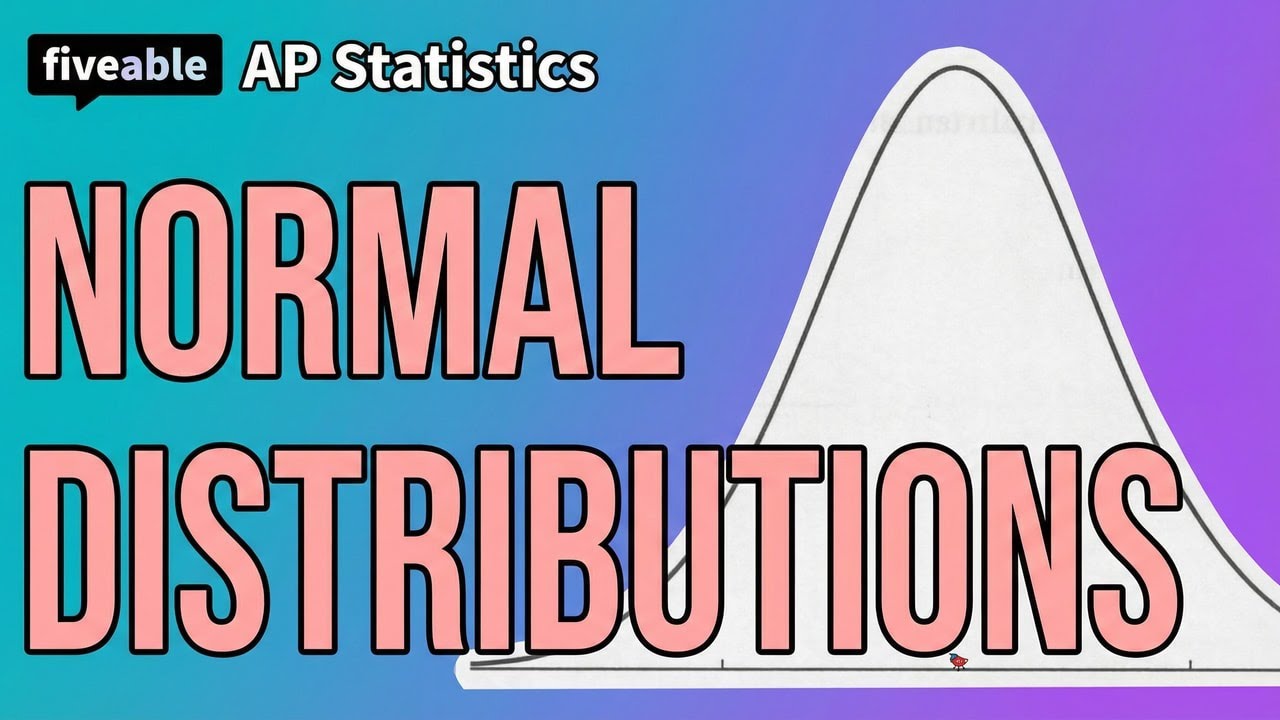 AP Statistics - Normal Distributions | Fiveable Cram Archive