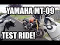 Yamaha mt09 test ride review