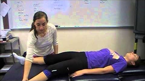 Hip Range of Motion Testing