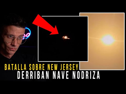 DERRIBAN NAVE QUE SOLTABA OVNIS ¿Batalla sobre New Jersey?