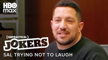 9 Straight Minutes of Sal Trying Not To Laugh | Impractical Jokers | Max