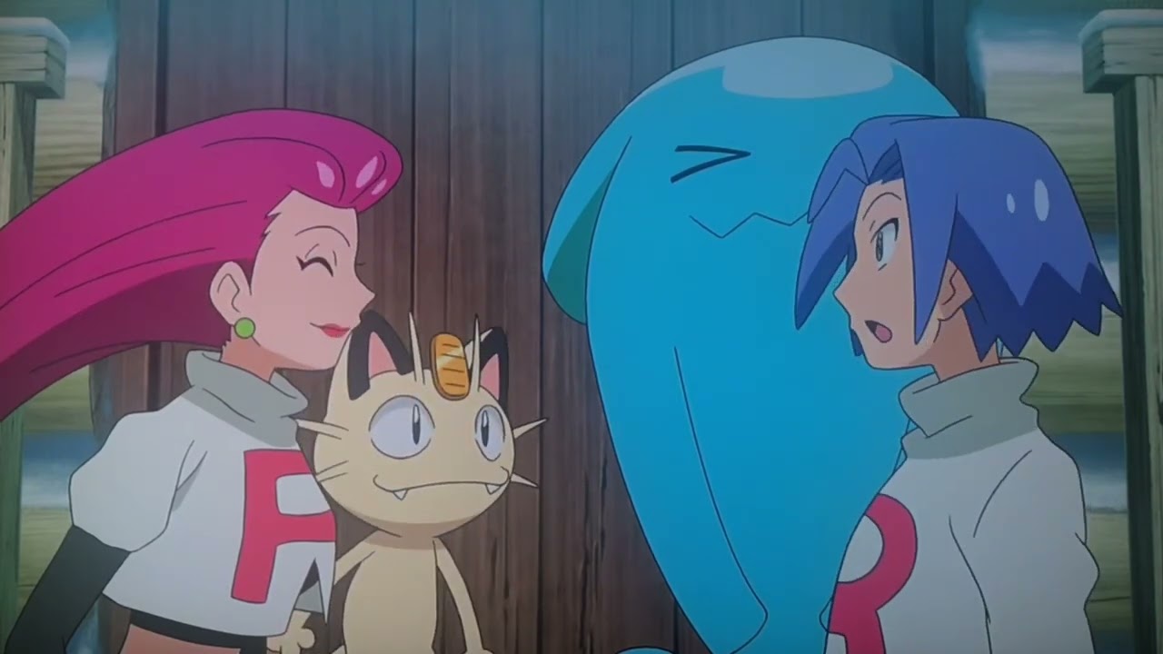 ポケットモンスター 第95話 ムサシ コジロウ ニャース 会話 2 - YouTube