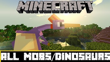 | Fossils and archeology showcase | All mobs/dinosaurs |