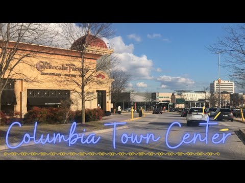 Village of Town Center, Columbia, Maryland - Take a Tour With Me!