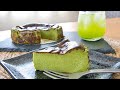 本当に美味しい抹茶バスクチーズケーキの作り方＊Matcha Basque Cheesecake