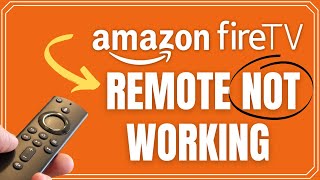FIRE TV REMOTE NOT WORKING  QUICK FIX