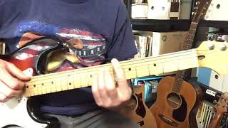 Video thumbnail of "Europa -  Santana  chord progression for guitar"