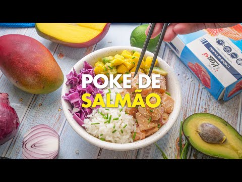 Poke de Salmão Havaiano | Receita Simples e Fresca