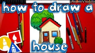 how to draw a house emoji
