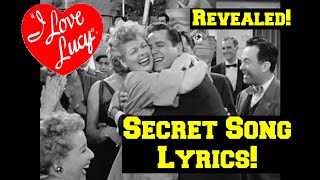 I Love Lucy Theme Song Lyrics You Probably Didnt Know About