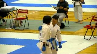 04484 20140601国体予選 中学女子団体組手