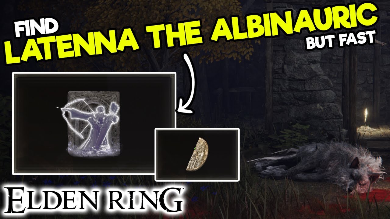 How to get LATENNA THE ALBINAURIC ASHES in Elden Ring Fined Haligtree