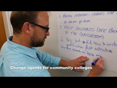 SAGE 2YC: Change agents for community colleges