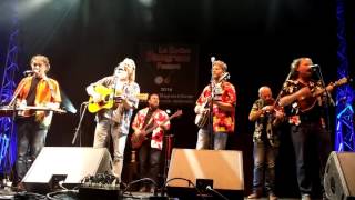 Video thumbnail of "RAWHIDE - A L'ENDROIT A L'ANVERS RUTILANT BELGE BAND AU BLUEGRASS 2016 DE LAROCHE SUR FORON"