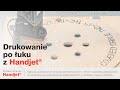 🇵🇱 Drukarka ręczna Handjet® – drukowanie po łuku